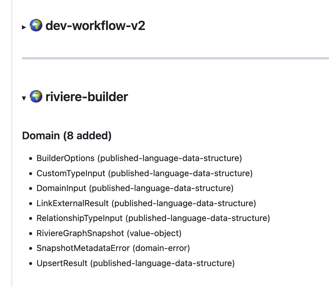architecture diff summary